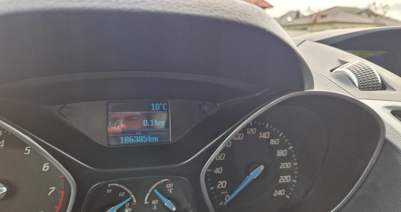 Ford Grand C-MAX cena 26999 przebieg: 186000, rok produkcji 2011 z Zgorzelec małe 704